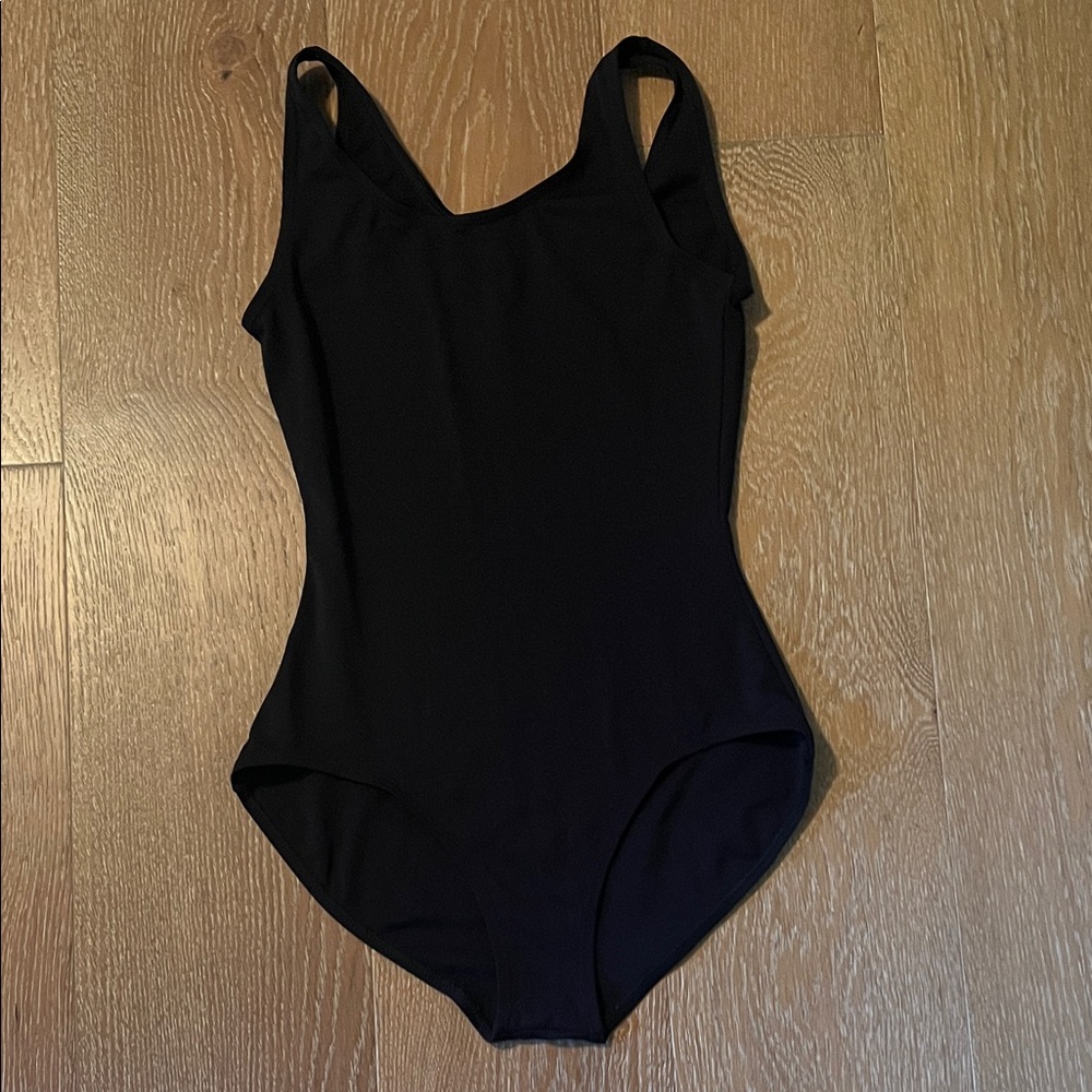 Capezio Black One Piece Leotard